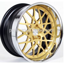 Rotiform Car alloy wheel 18 inch golden color